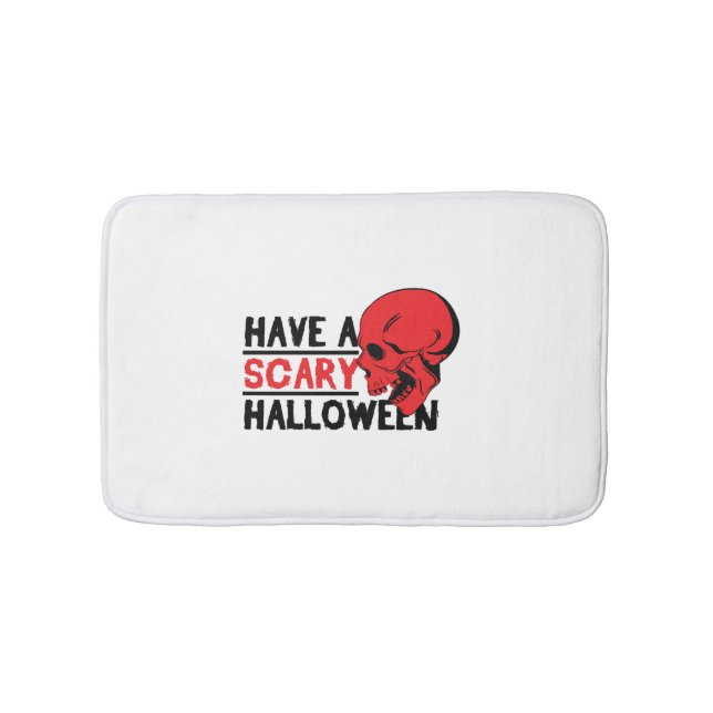 Tapis De Bain Halloween - Avoir un halloween effrayant (Devant)