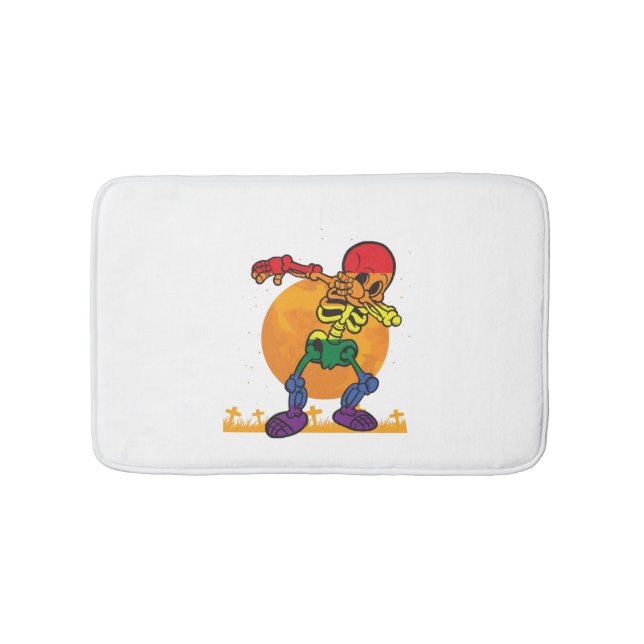 Tapis De Bain Halloween Dabbing Skeleton Costume LGBT (Devant)
