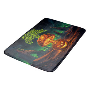 Tapis De Bain Halloween de destruction massive Citrouille radioa