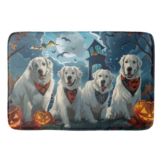 Tapis De Bain Halloween Éffrayant (Devant)