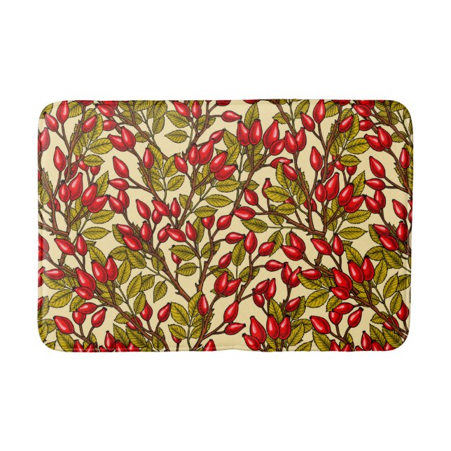 Tapis De Bain hanches roses, rouge, vert, jaune (Devant)