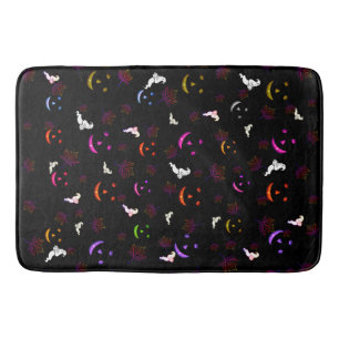 Tapis De Bain Happy Halloween Fall Éffrayant Fantôme amis