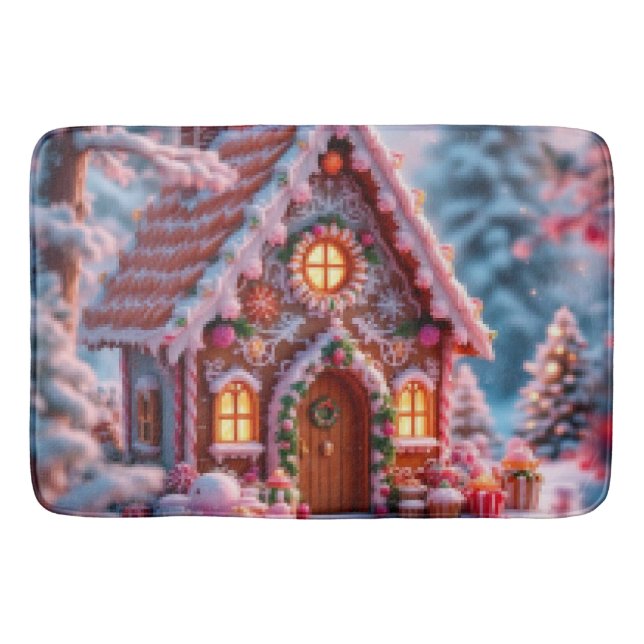 Tapis De Bain Happy winter with Christmas  (Devant)