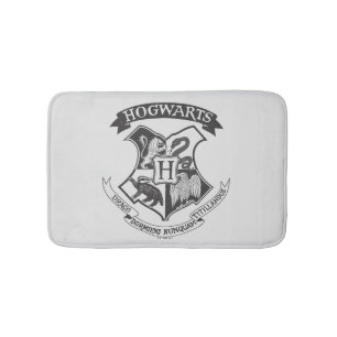 Tapis De Bain Harry Potter   Cimier de Poudlard rétro