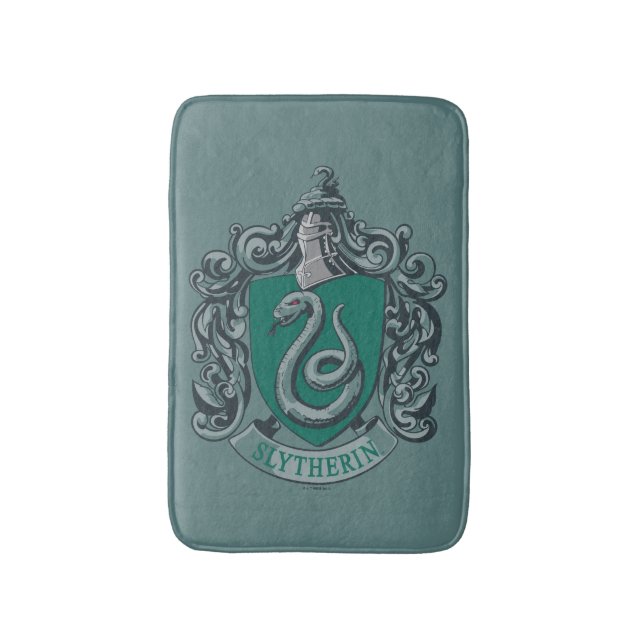 Tapis De Bain Harry Potter | Slytherin Crest Green (Devant (Vertical))
