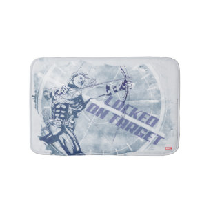 Tapis De Bain Hawkeye Verrouillé Sur La Cible