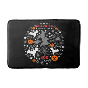 Tapis De Bain Heure Éffrayante Halloween