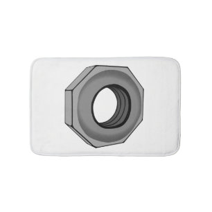 Tapis De Bain Hex Nut