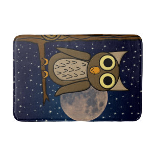Tapis De Bain Hibou