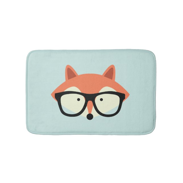 Tapis De Bain Hipster Red Fox (Devant)