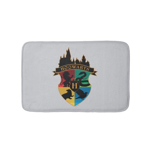 Tapis De Bain HoGWARTS™ Castle Crest House Insigne de fierté (Devant)