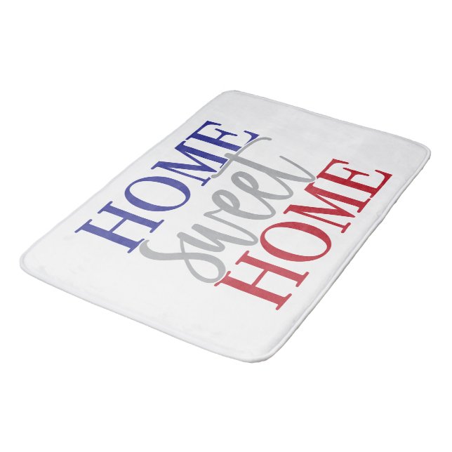Tapis De Bain Home Sweet Home 4 juillet (Angle)