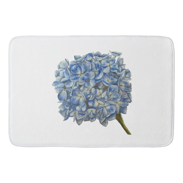 Tapis De Bain Hydrangée bleue (Devant)