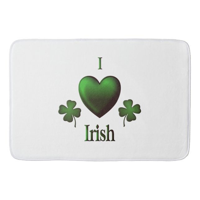 Tapis De Bain I Heart Irish (Devant)