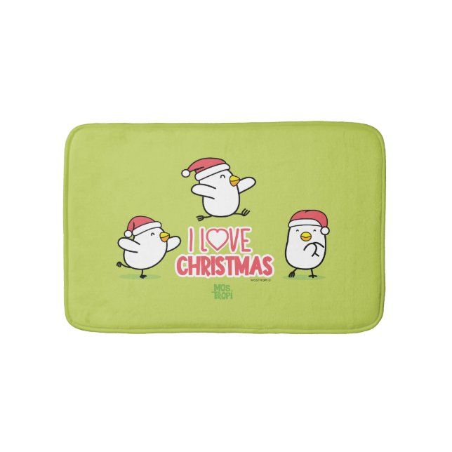 Tapis De Bain │I Love Christmas (Devant)