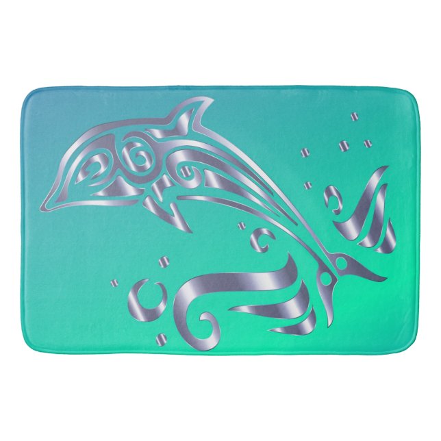 Tapis De Bain I Love Dolphins Bath Mat (Devant)