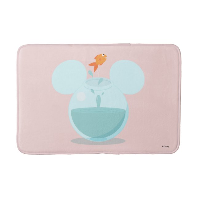 Tapis De Bain Icône Mickey Mouse Fish Bowl (Devant)