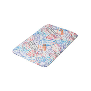 Tapis De Bain Icône Voyage