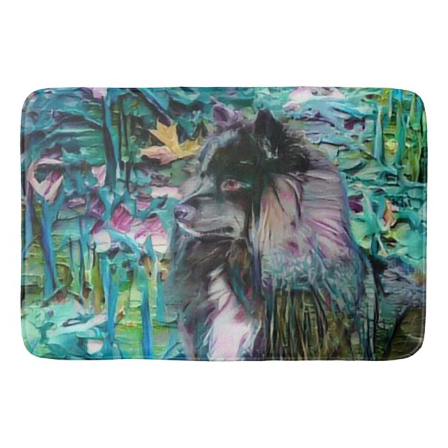 Tapis De Bain IHANA Lapphund Finlandais Lappy crate ou nattes de (Devant)