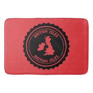 Tapis De Bain Îles Britanniques