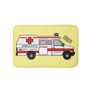 Tapis De Bain Illustration d'ambulance