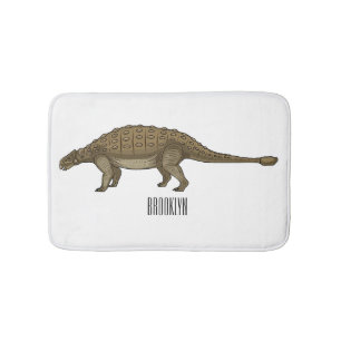 Tapis De Bain Illustration d'Ankylosaurus