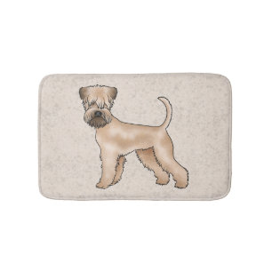 Tapis De Bain Illustration de la mignonne de chien de chien de c