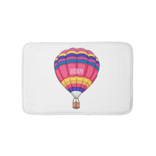 Tapis De Bain Illustration de la montgolfière