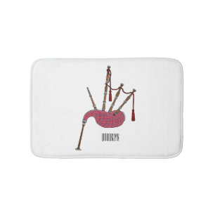 Tapis De Bain Illustration de pipes