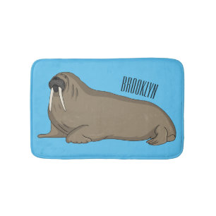 Tapis De Bain Illustration de Walrus