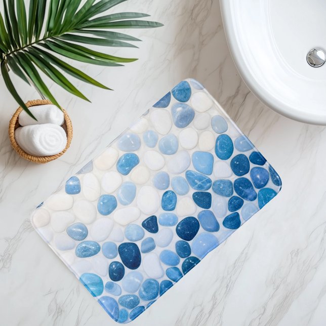 Tapis De Bain Imitation Chemin de galets sous l'eau (Créateur téléchargé)