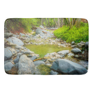 Tapis De Bain Impression d'art photo de paysage naturel de Fores