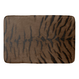 Tapis De Bain Impression de la peau du tigre de la Terre