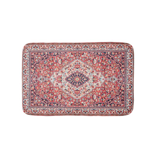 Tapis De Bain Impression de tapis de soie persan (Devant)