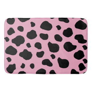 Tapis De Bain Impression de vache, Motif de vache, Spots de vach