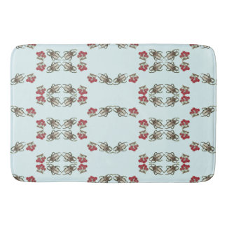 Tapis De Bain Impressionniste Coléoptère & Motif Aquarelle Ceris