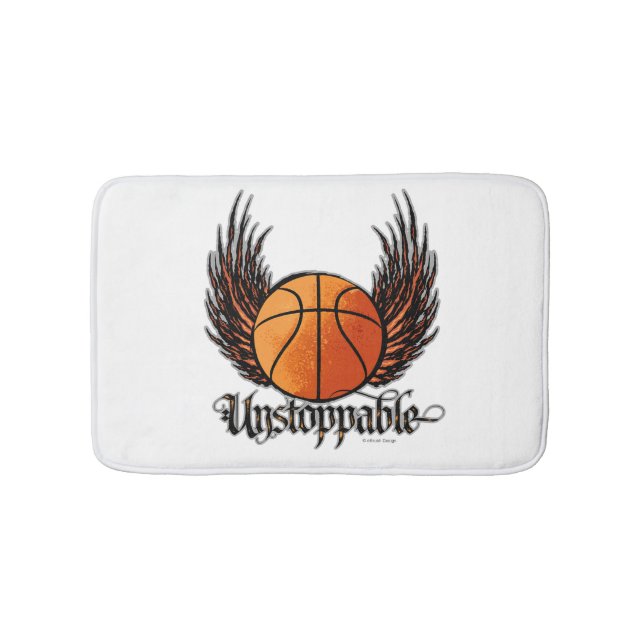 Tapis De Bain Inarrêtable (basket-ball) (Devant)