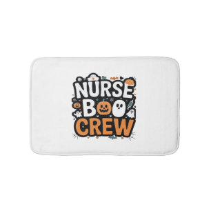 Tapis De Bain Infirmière Boo Crew Halloween Halloween Healthcare