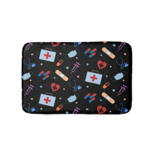 Tapis De Bain Infirmière de la RN Étudiante en soins infirmiers 