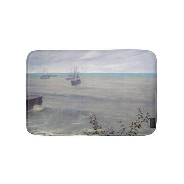 Tapis De Bain James Whistler - Symphonie en gris et vert (Devant)