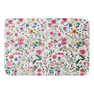 Tapis De Bain Jardin Fleur sauvage d'été