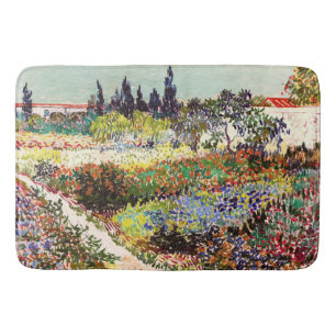 Tapis De Bain Jardin Floral Van Gogh À Arles Art Floral