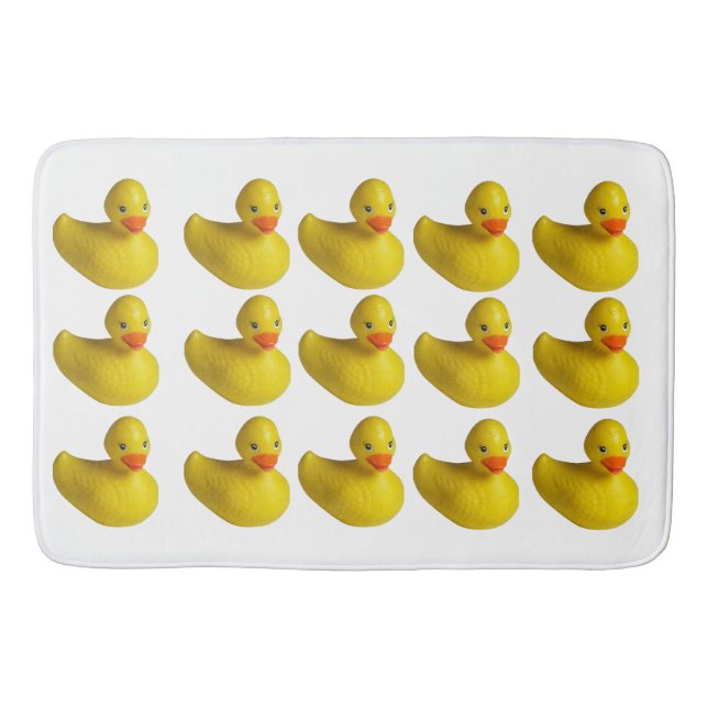 Tapis De Bain Jaune Caoutchouc Canard amusant Enfants Temps de b (Devant)