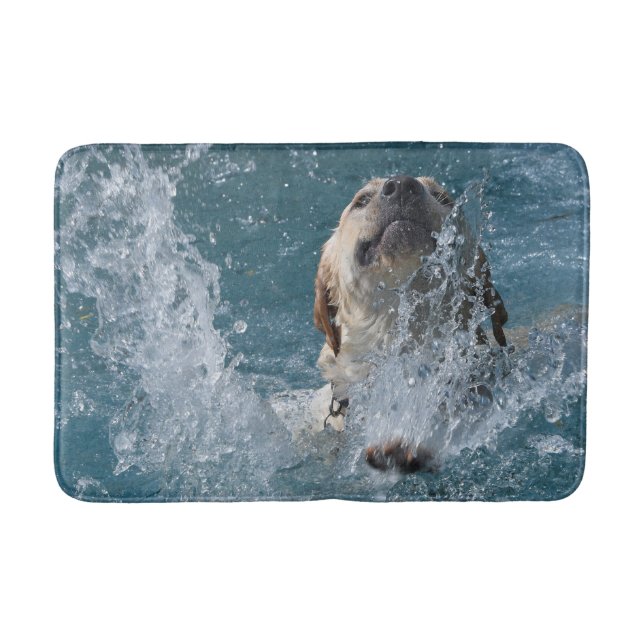 Tapis De Bain Jaune Labrador Retriever (Devant)