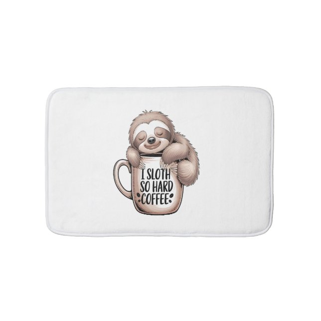 Tapis De Bain Je parie sans café (Devant)