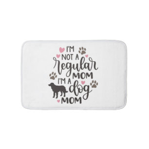 Tapis De Bain Je suis une maman du chien