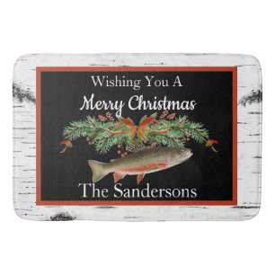 Tapis De Bain Je vous souhaite un vrai vol de poissons, Poissons