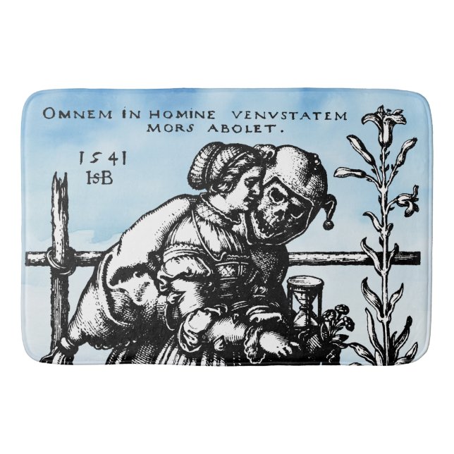 Tapis De Bain Jester Death et le jeune homme (Devant)