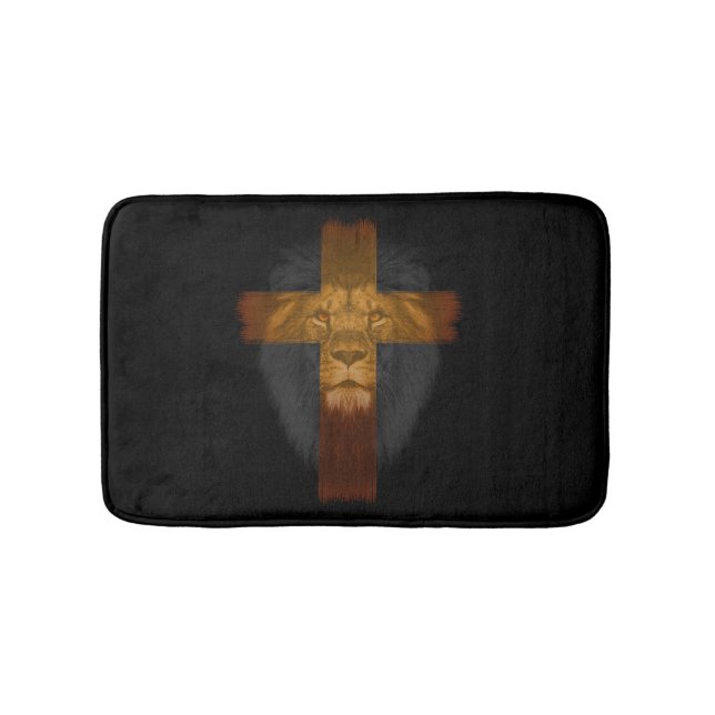 Tapis De Bain Jésus Lion de Juda Bath Mat (Devant)