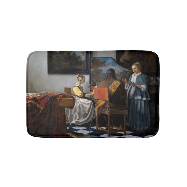 Tapis De Bain Johannes Vermeer - Le Concert (Devant)